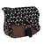 Geomet Brown Canvas Sling Bag