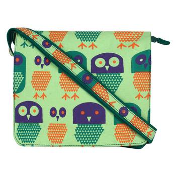 Strix Green Canvas Sling Bag 1