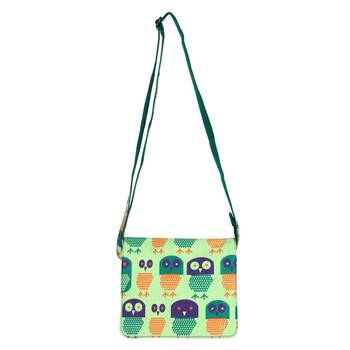 Strix Green Canvas Sling Bag 4