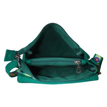Strix Green Canvas Sling Bag 6