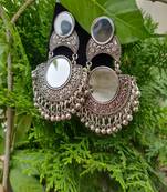 Silver danglers-drops