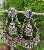 Silver danglers-drops