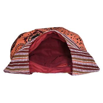Orb Orange Canvas Hobo Bag 6