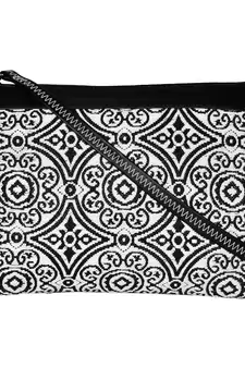Typic White Jacquard Sling Bag