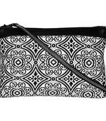 Typic White Jacquard Sling Bag