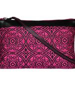 Typic Pink Jacquard Sling Bag