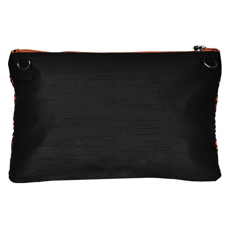 Typic Orange Jacquard Sling Bag