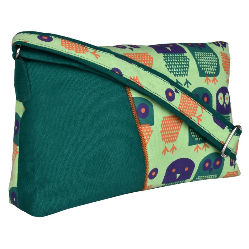 Strix Green Canvas Sling Bag