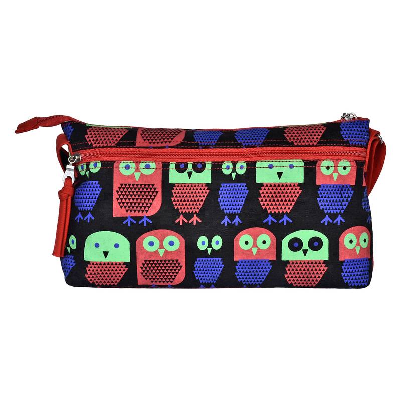 Strix Red Canvas Sling Bag