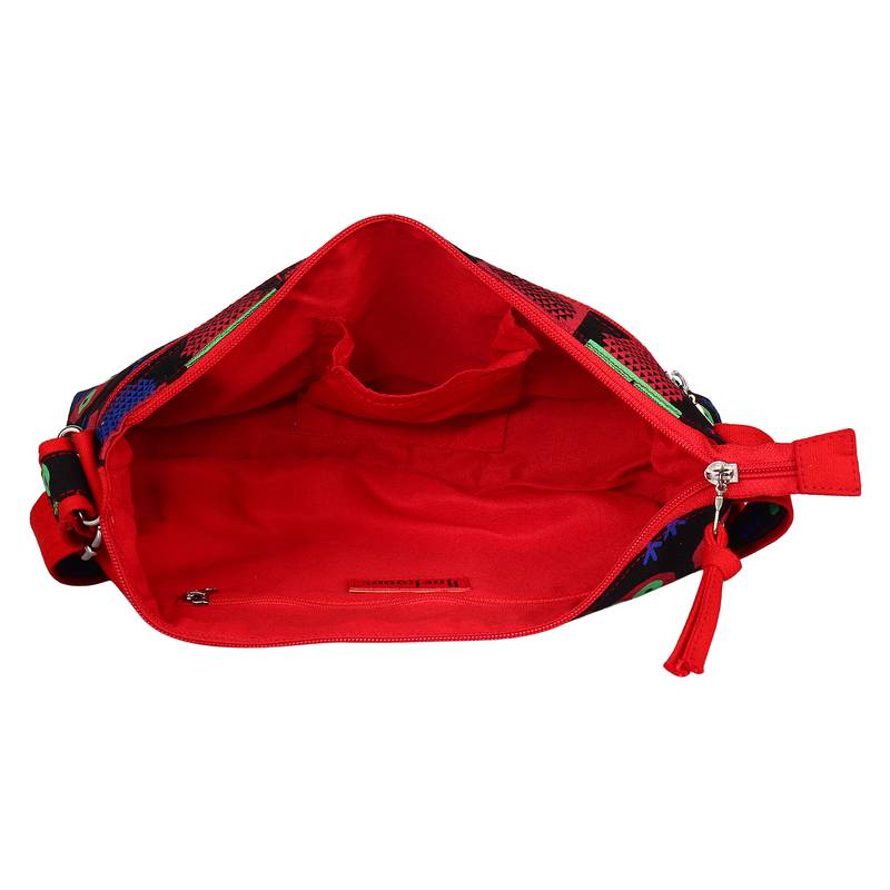 Strix Red Canvas Sling Bag