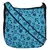 Florid Blue Canvas Sling Bag