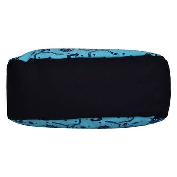 Florid Blue Canvas Sling Bag 5