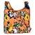 Flora Orange Canvas Sling Bag