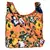Flora Orange Canvas Sling Bag