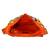Flora Orange Canvas Sling Bag