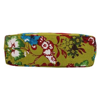 Flora Green Canvas Sling Bag 5