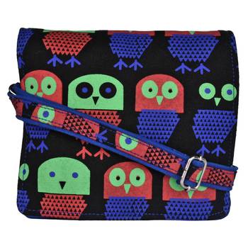 Strix Blue Canvas Sling Bag 1