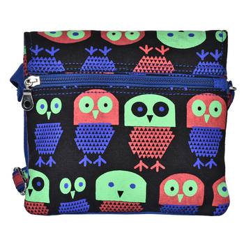Strix Blue Canvas Sling Bag 3