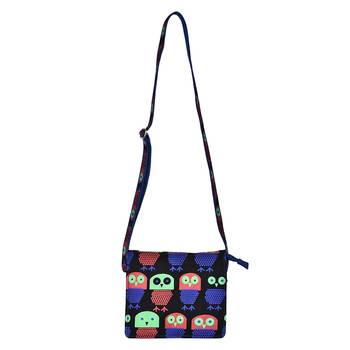 Strix Blue Canvas Sling Bag 4