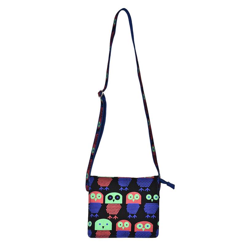 Strix Blue Canvas Sling Bag