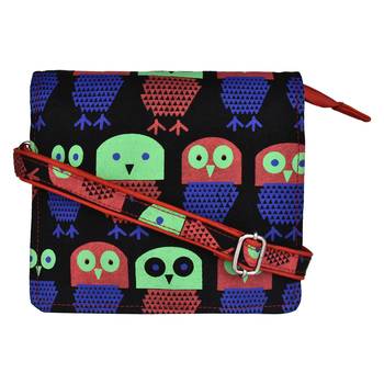 Strix Blue Canvas Sling Bag 1