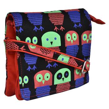 Strix Blue Canvas Sling Bag 2