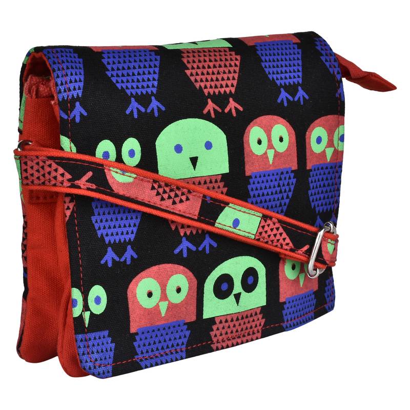 Strix Blue Canvas Sling Bag