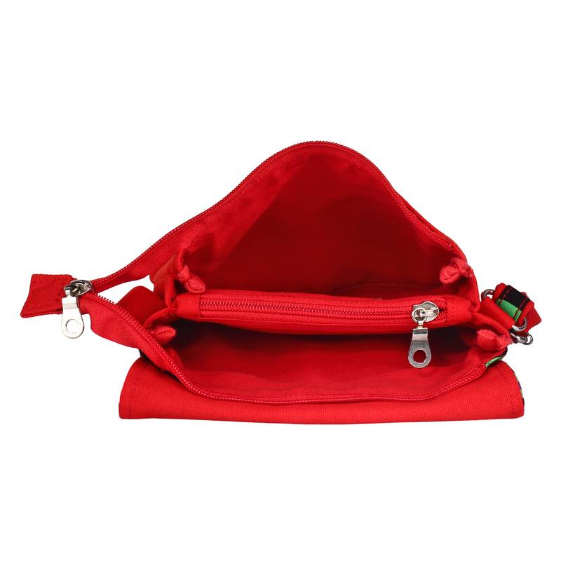 Strix Blue Canvas Sling Bag