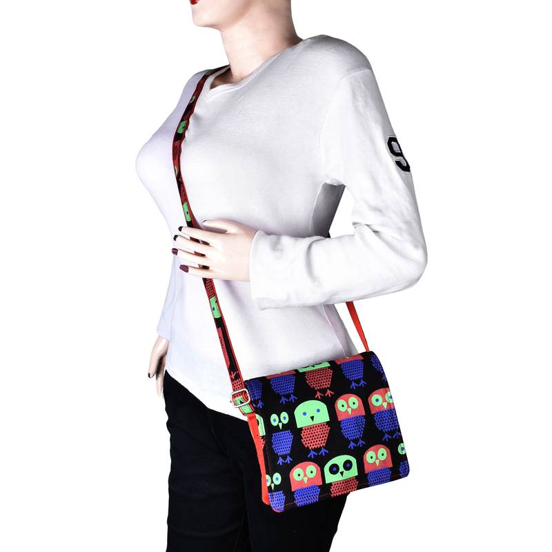 Strix Blue Canvas Sling Bag