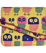 Strix Yellow Canvas Sling Bag