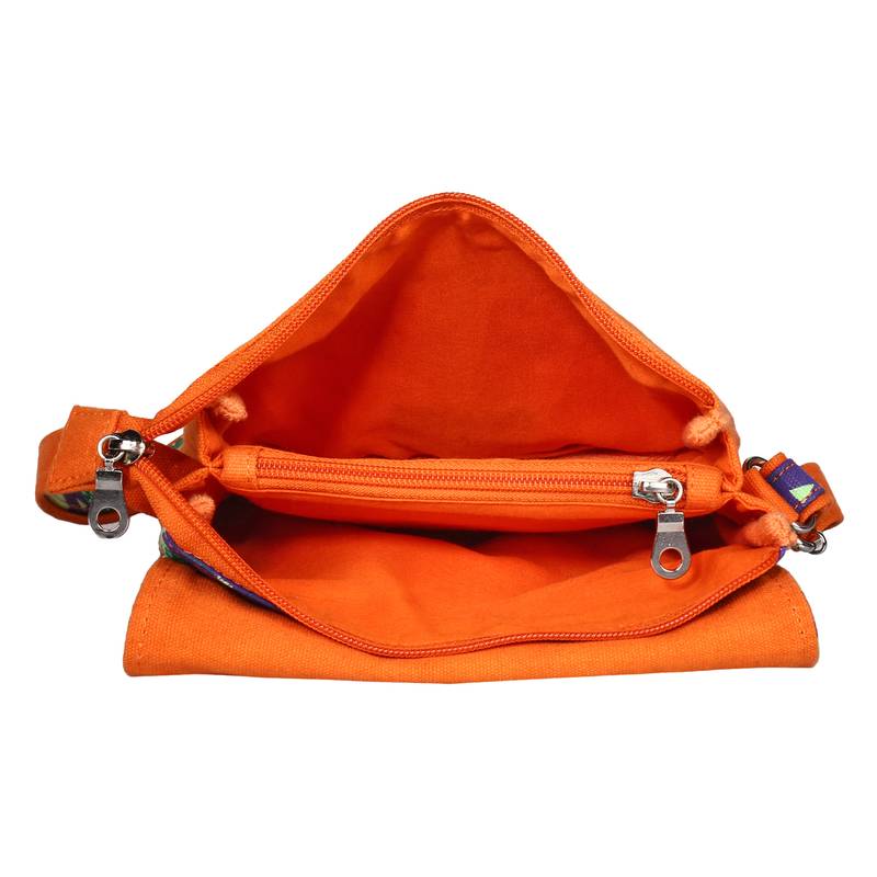 Strix Green Canvas Sling Bag