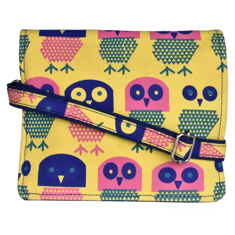Strix Yellow Canvas Sling Bag