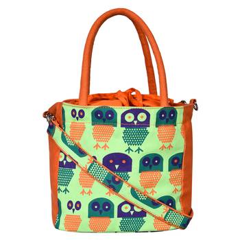 Strix Orange Canvas Sling Bag 1