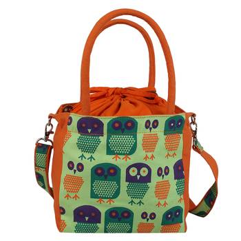 Strix Orange Canvas Sling Bag 3