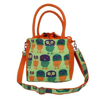Strix Orange Canvas Sling Bag 4