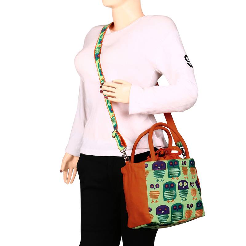 Strix Orange Canvas Sling Bag