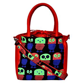 Strix Red Canvas Sling Bag 1