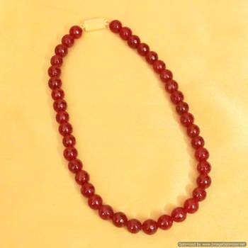 Embellished Ruby Onyx Necklace 1