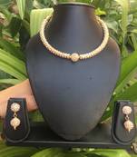 Gold Stone Necklace Sets