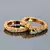 Gold pearl bangles and bracelets