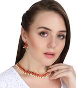 Pink Cubic Zirconia Necklace Sets