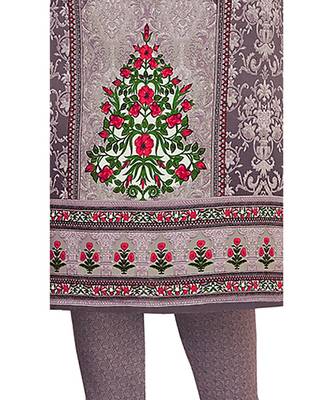 Combo Of 2 Synthetic Multicolor Printed Women's Salwar Suit Dress Material With Dupatta 4