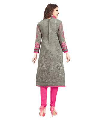 Combo Of 2 Synthetic Multicolor Printed Women's Salwar Suit Dress Material With Dupatta 3