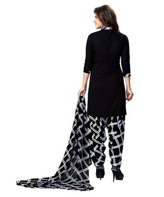 Combo Of 2 Synthetic Multicolor Printed Women's Salwar Suit Dress Material With Dupatta 3