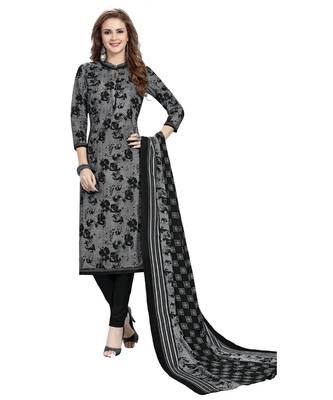 Combo Of 2 Cotton Multicolor Printed Women's Salwar Suit Dress Material With Dupatta 2