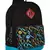 Paris Black Canvas Backpack