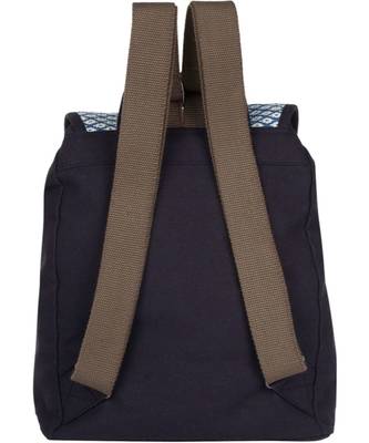 Monochrome Blue Canvas Backpack 4