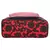 Flora Red Canvas Backpack