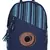 Streak Blue Canvas Backpack