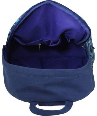 Streak Blue Canvas Backpack 3
